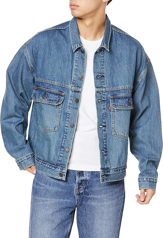 levis李维斯typeiistayloose牛仔夹克男士